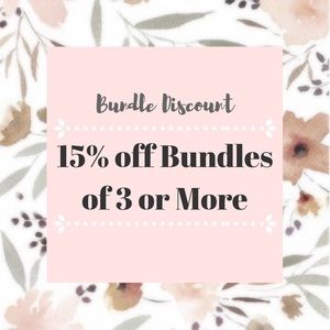 Bundle Discount!!!